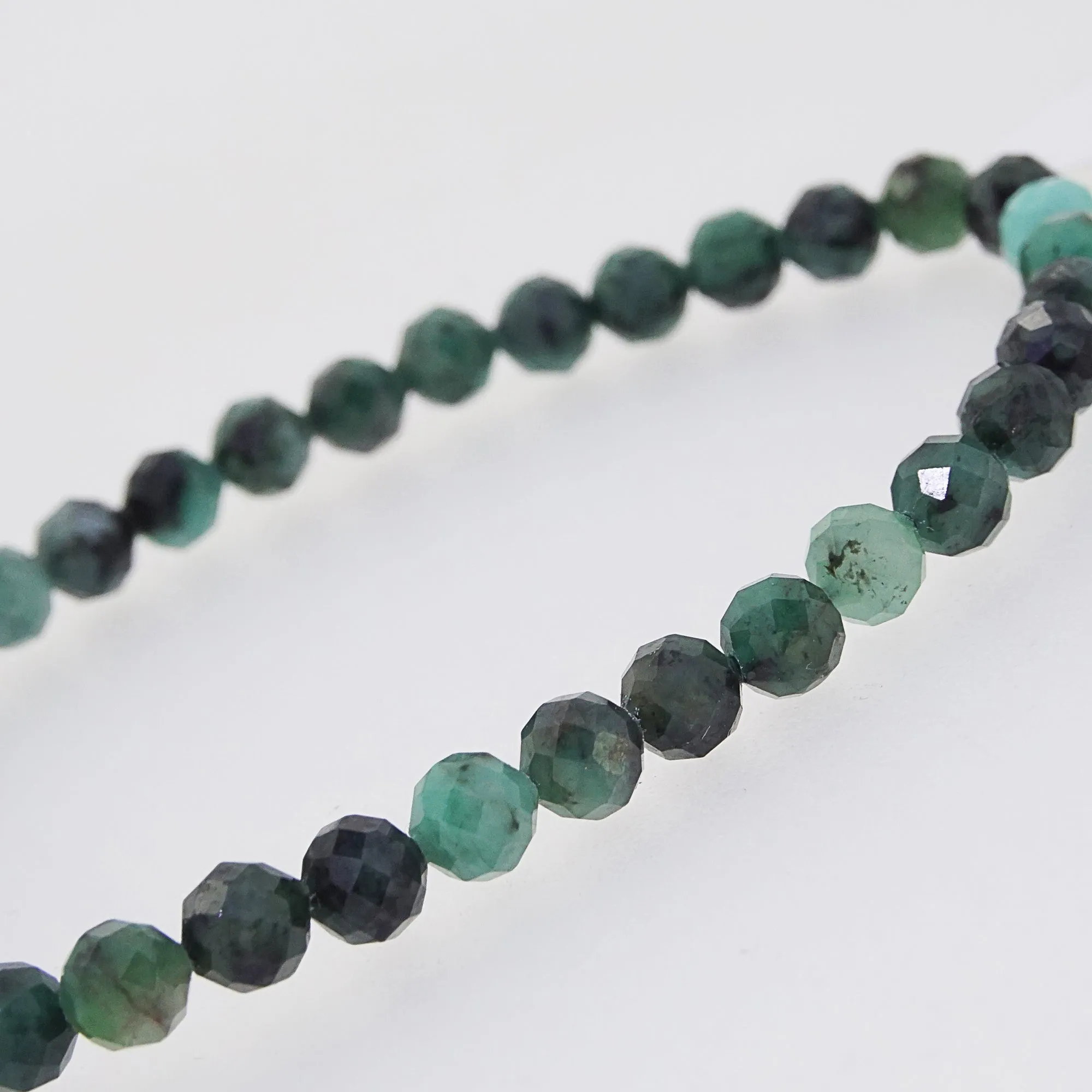 Emerald Faceted 5mm
