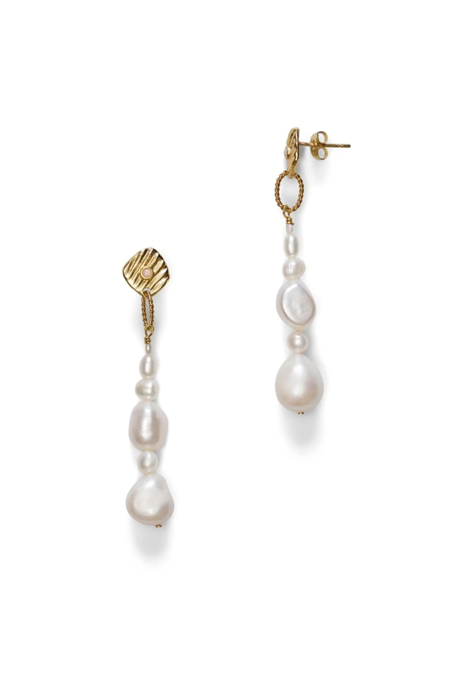 Jet Set Pearl Earrings