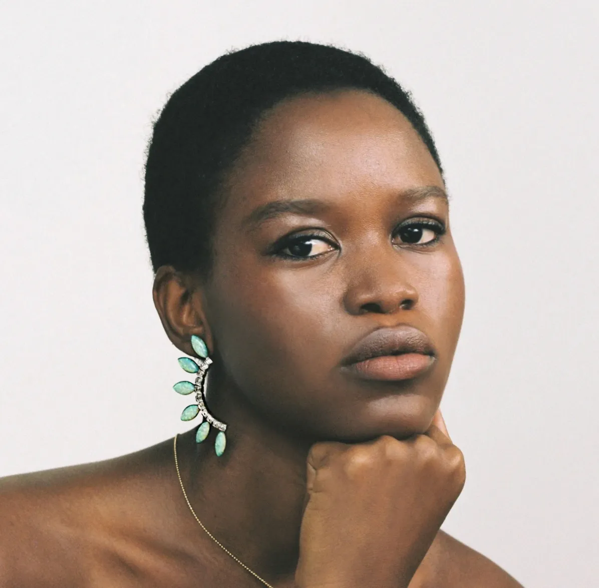 Lionette Bryon Bay Earrings Baby Green