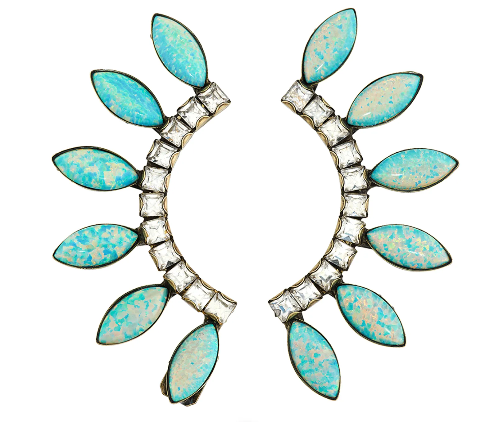 Lionette Bryon Bay Earrings Baby Green