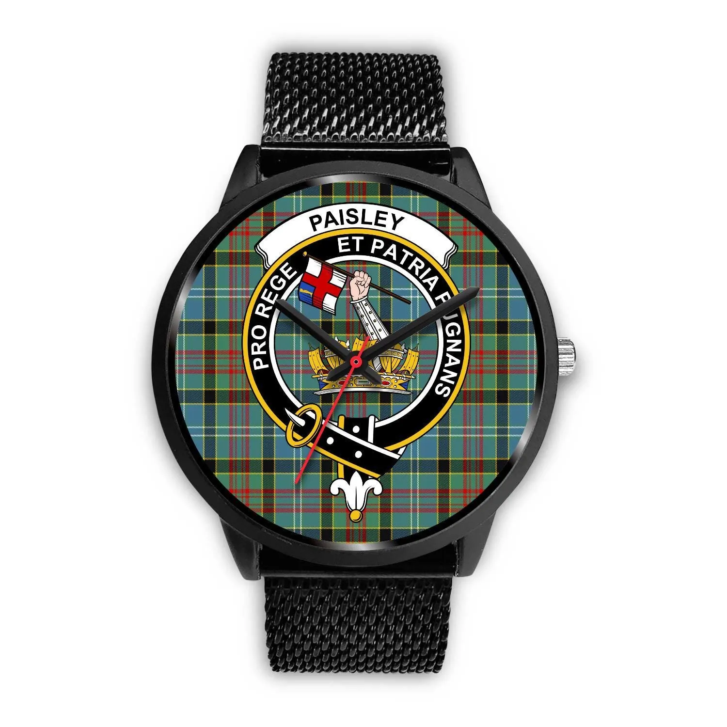 Paisley District Clan Badge Tartan Black Watch