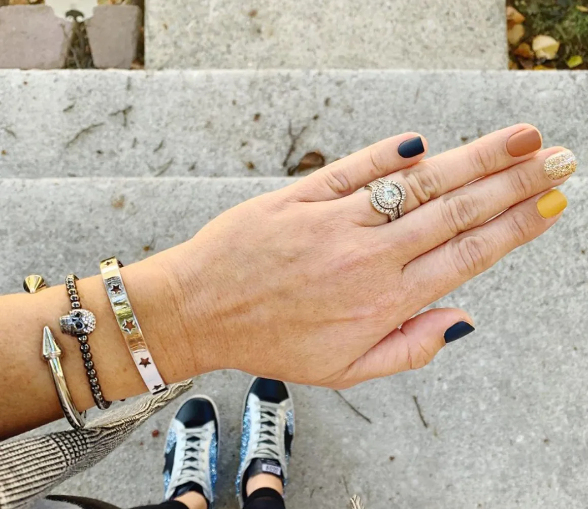 Star Struck Stainless Bangle