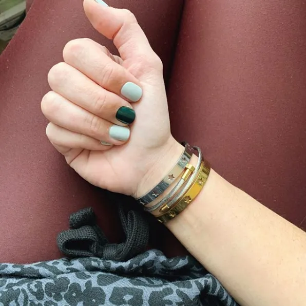 Star Struck Stainless Bangle