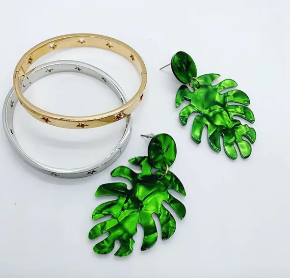Star Struck Stainless Bangle