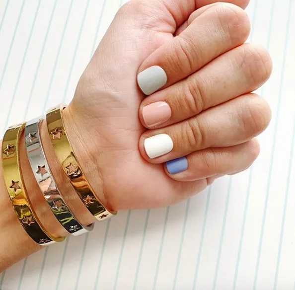 Star Struck Stainless Bangle